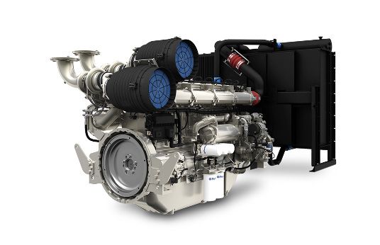 Perkins 4000 Series engine 8 cylinder 