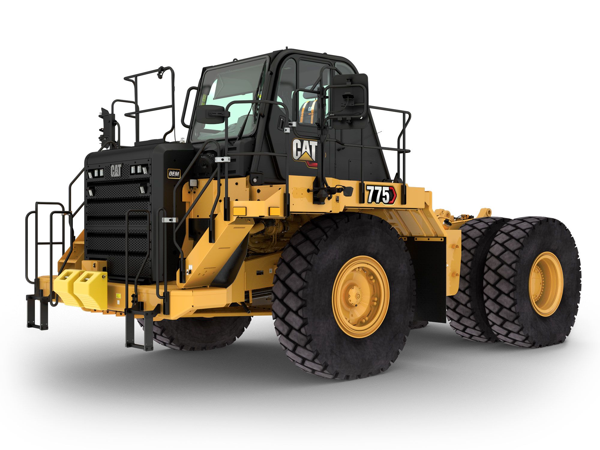 Cat 775 truck bare chassis - Cleveland Brothers Cat