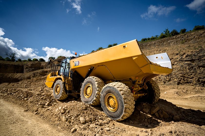 730 Three Axle Articulated Truck