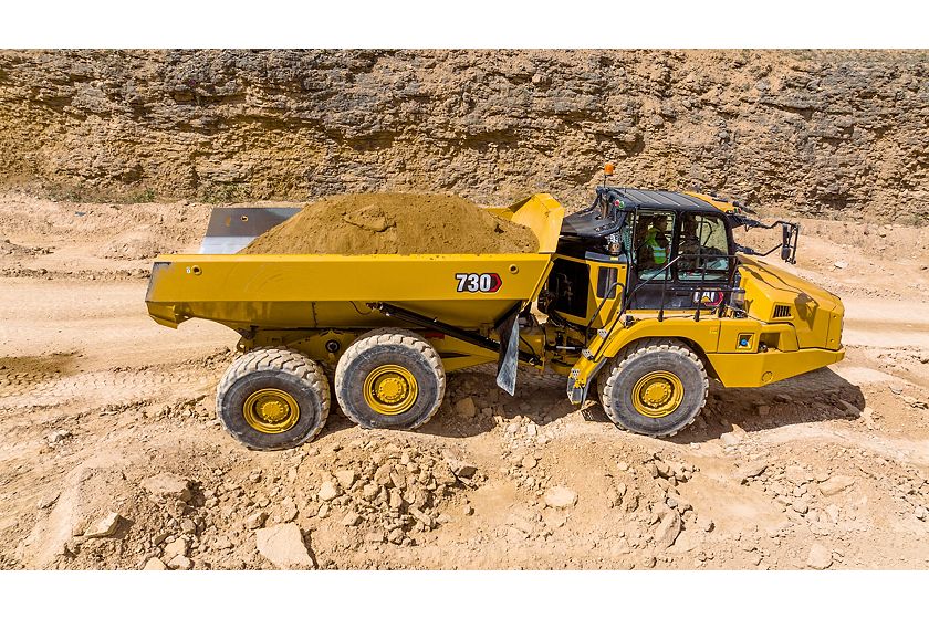 730 Three Axle Articulated Truck