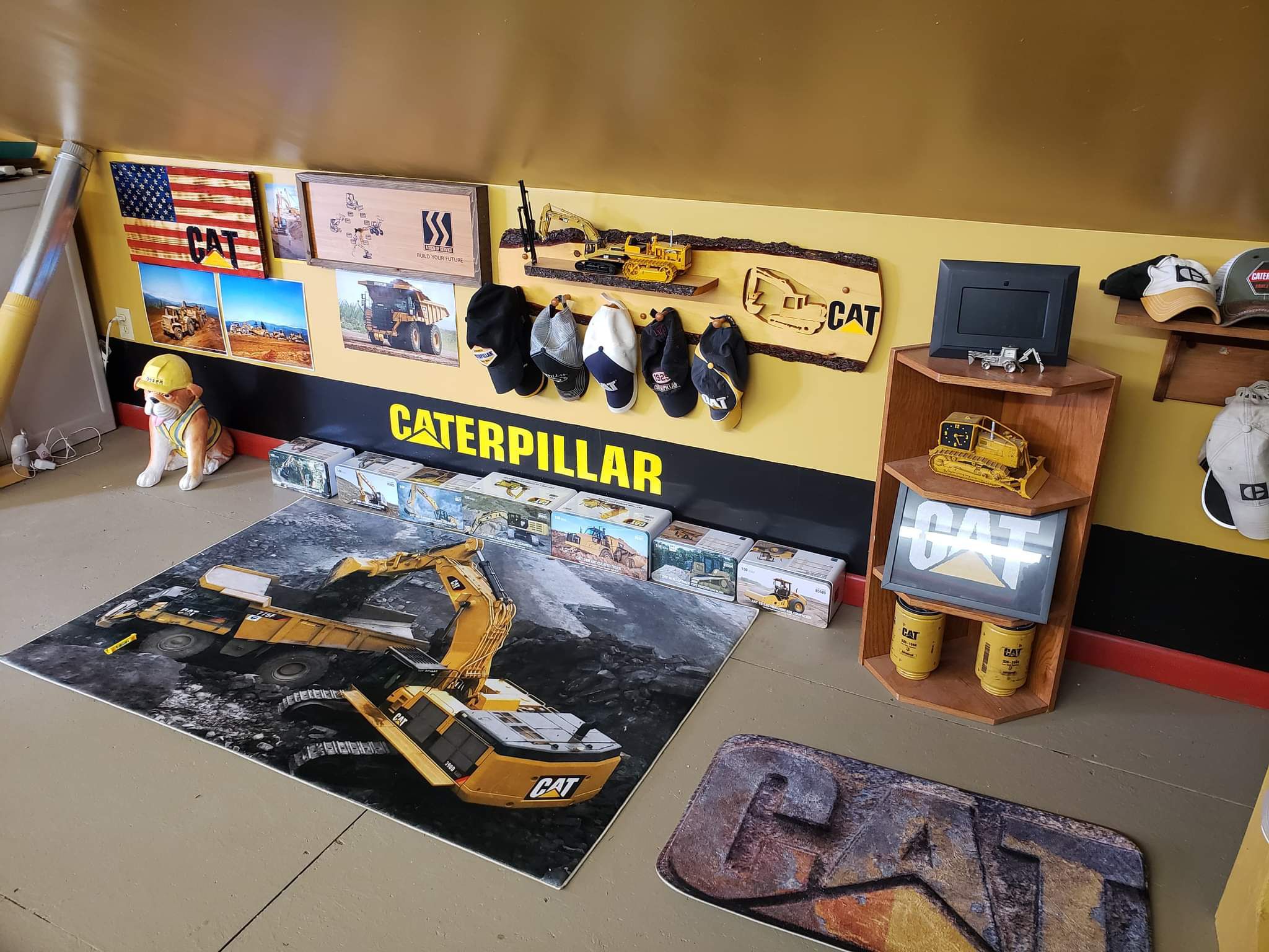 Kevin Skinner’s Caterpillar collection