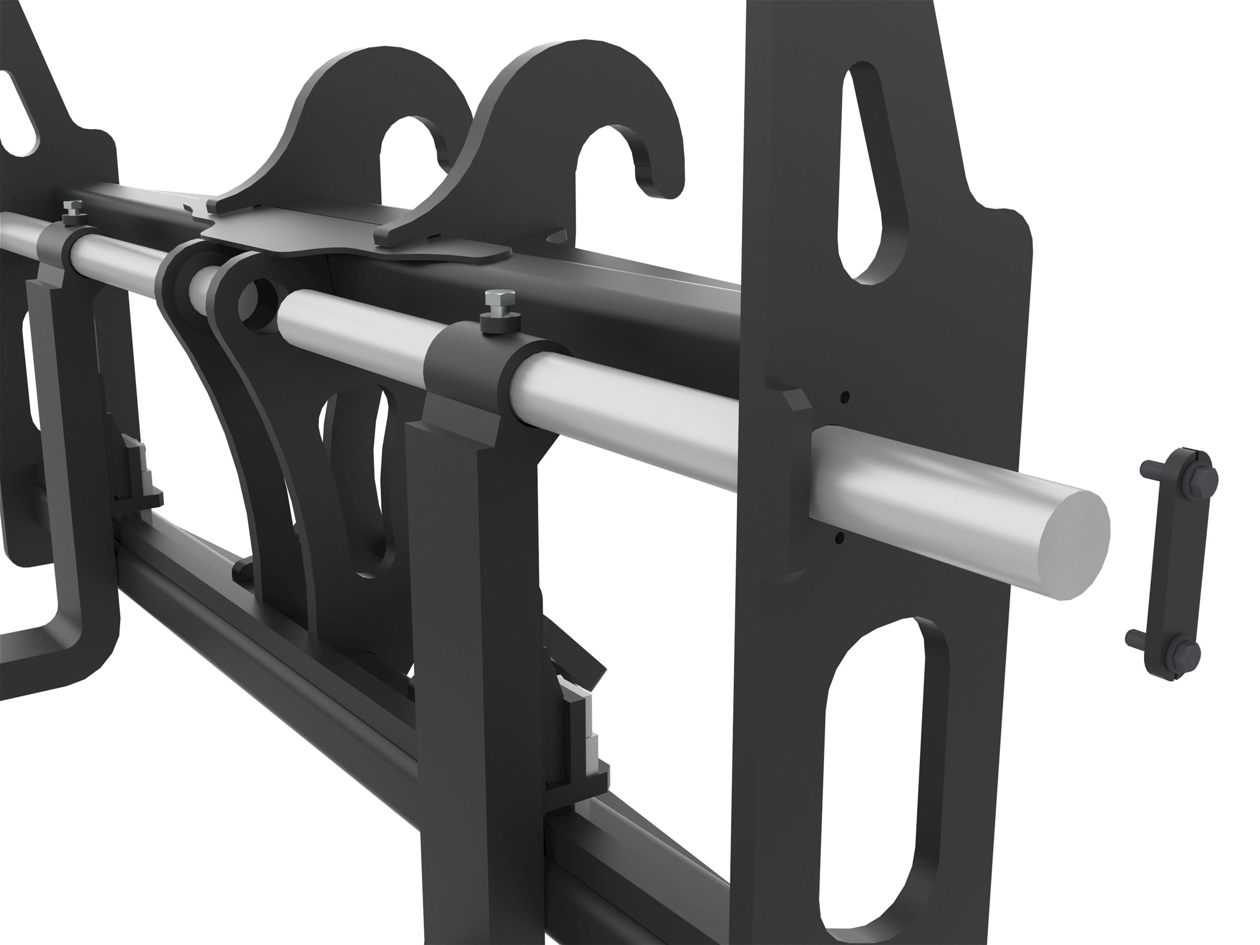 Pointes de fourche à changement rapide