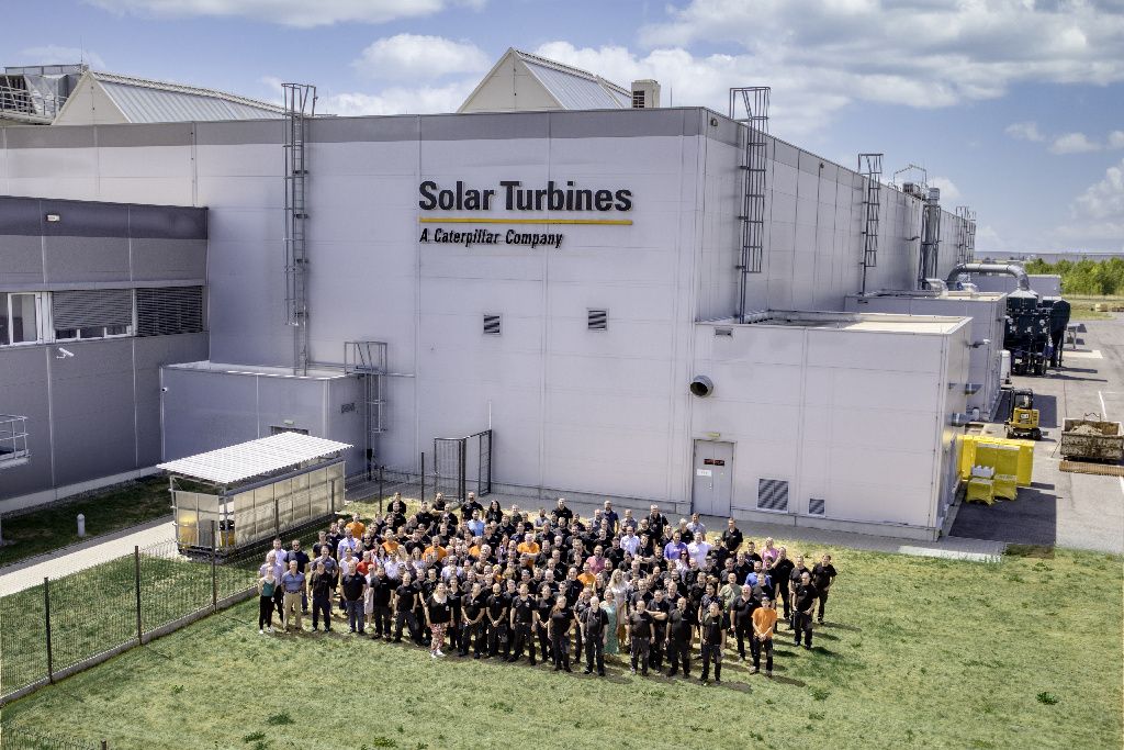 Equipo de Solar Turbines de República Checa