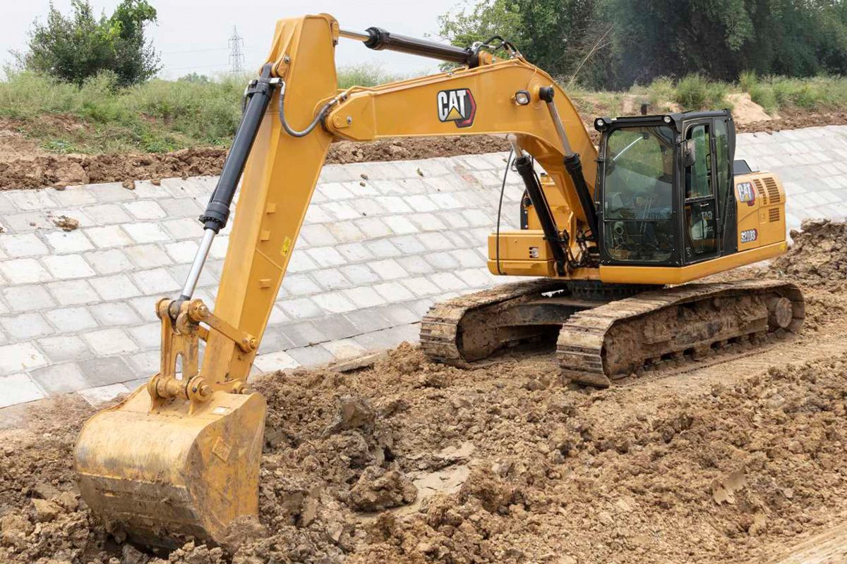 Cat 2D E-gräns för grävmaskiner