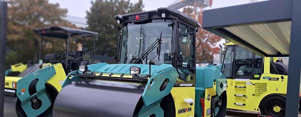 Ammann Heavy Articulated Tandem Roller