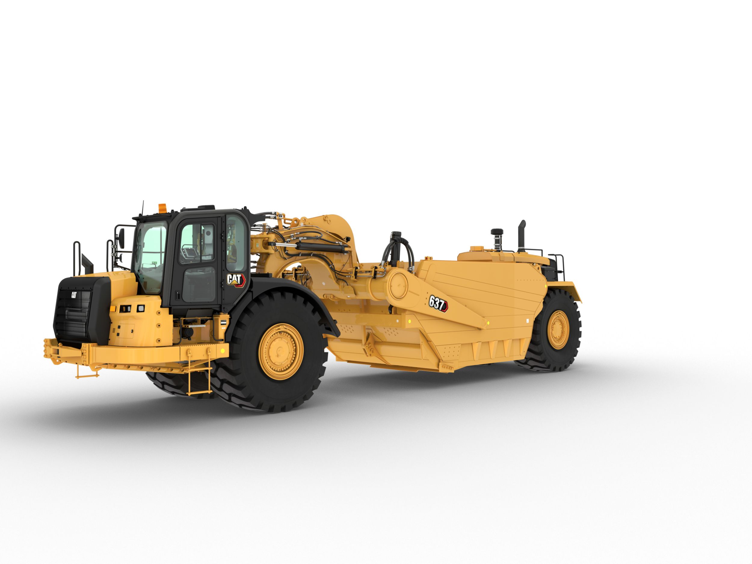 Caterpillar 657g скрепер