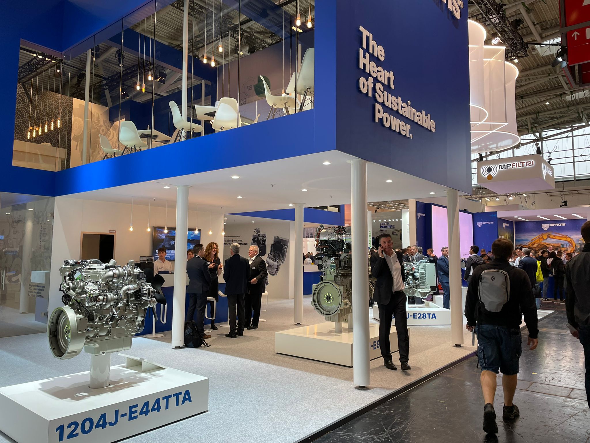 bauma 2022 Perkins stand