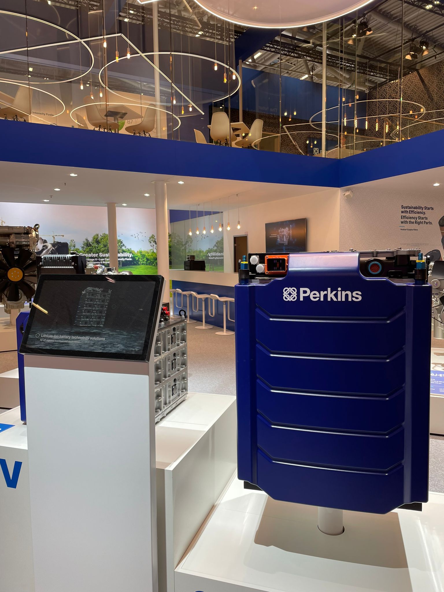 bauma 2022 Perkins stand