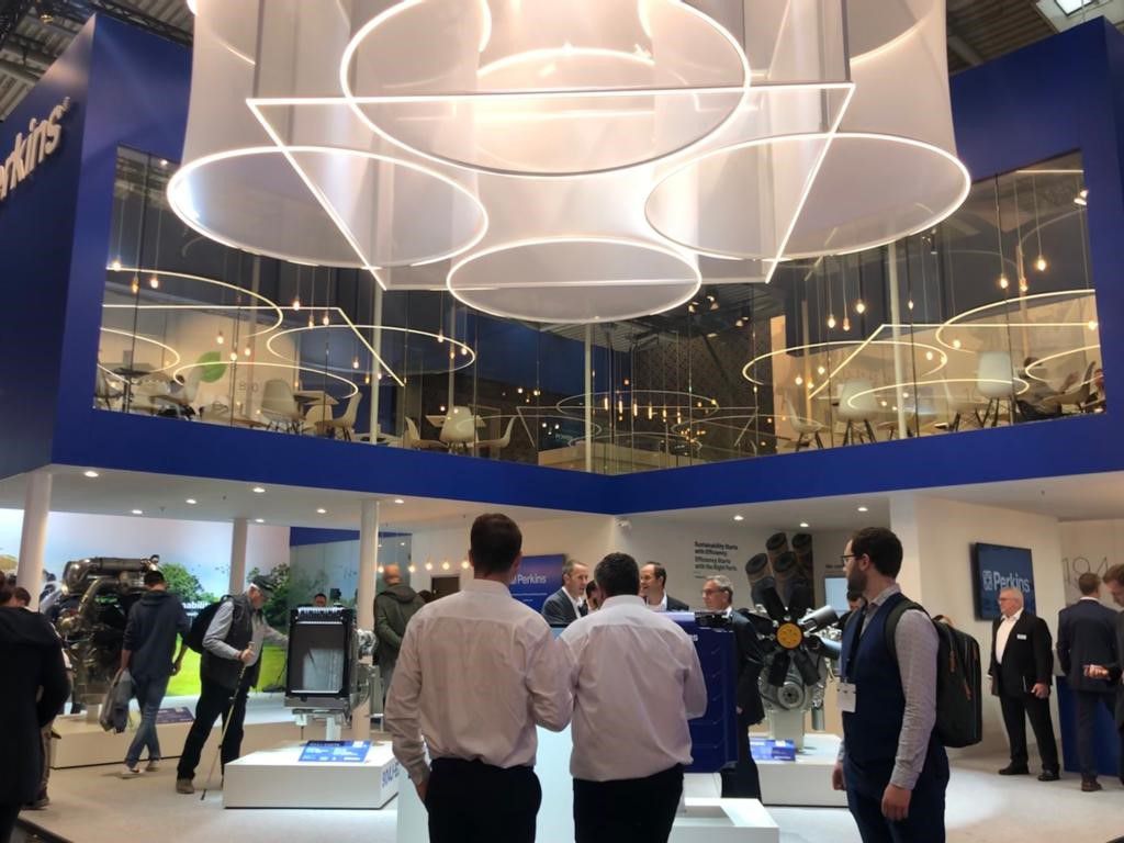 bauma 2022 Perkins stand