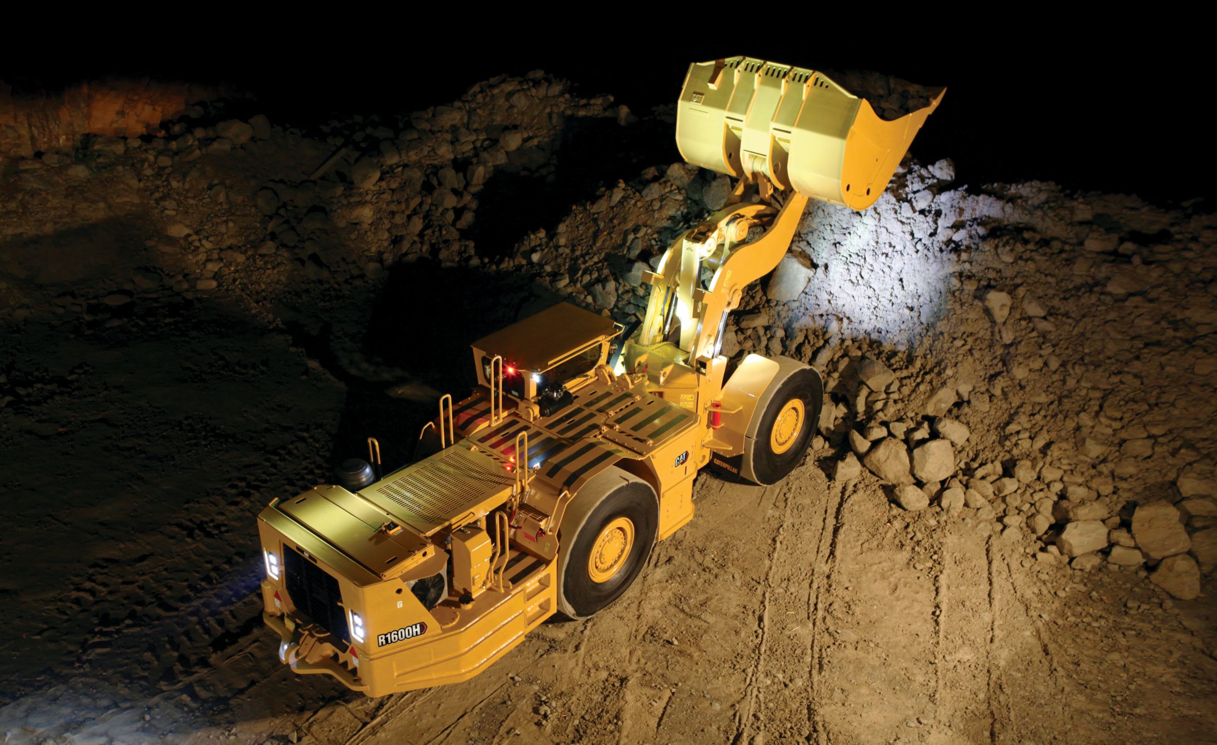 R1600H Underground Mining Load Haul Dump (LHD) Loaders, Cat