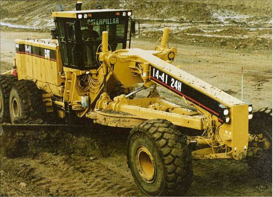 caterpillar grader