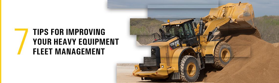 Construction Equipment Fleet Management, Cat