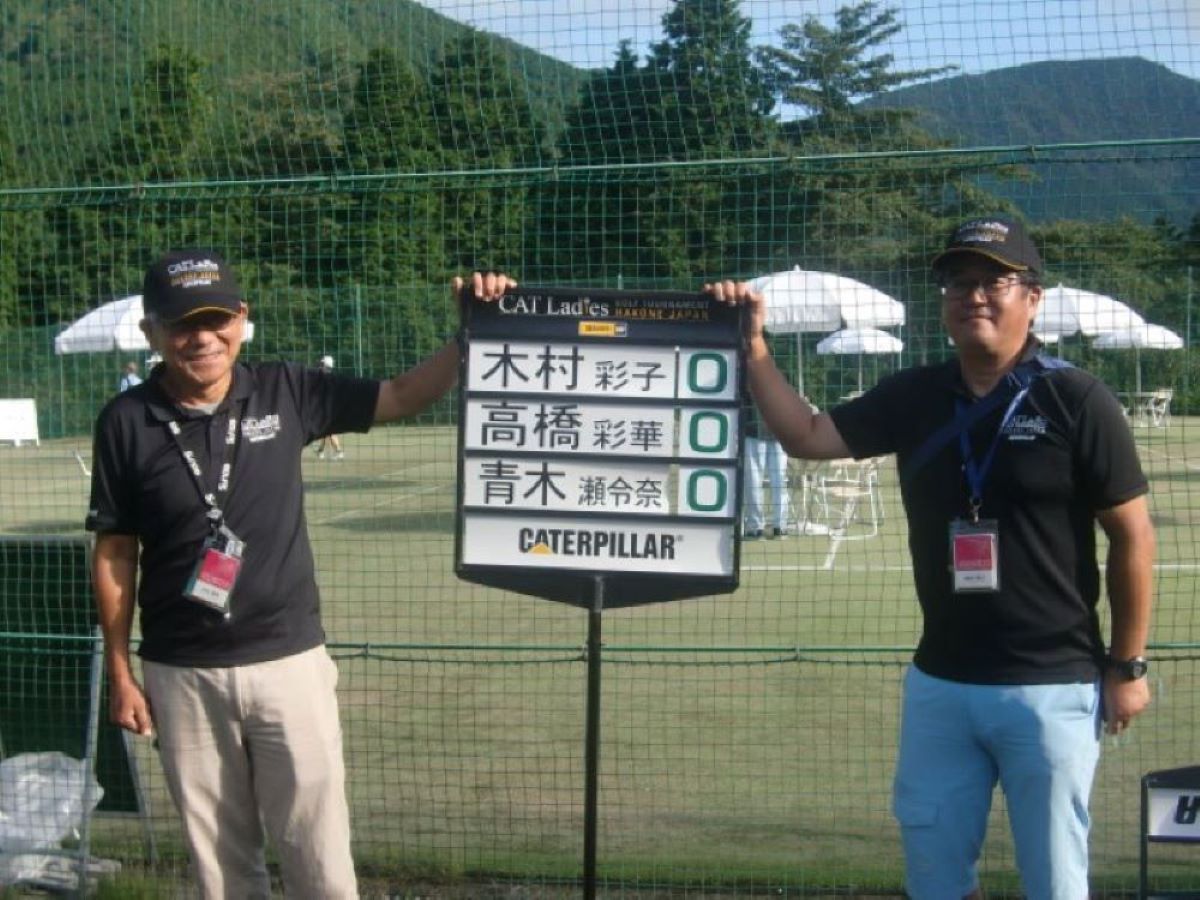 大会のスムーズな運営を支えるトーナメントボランティア