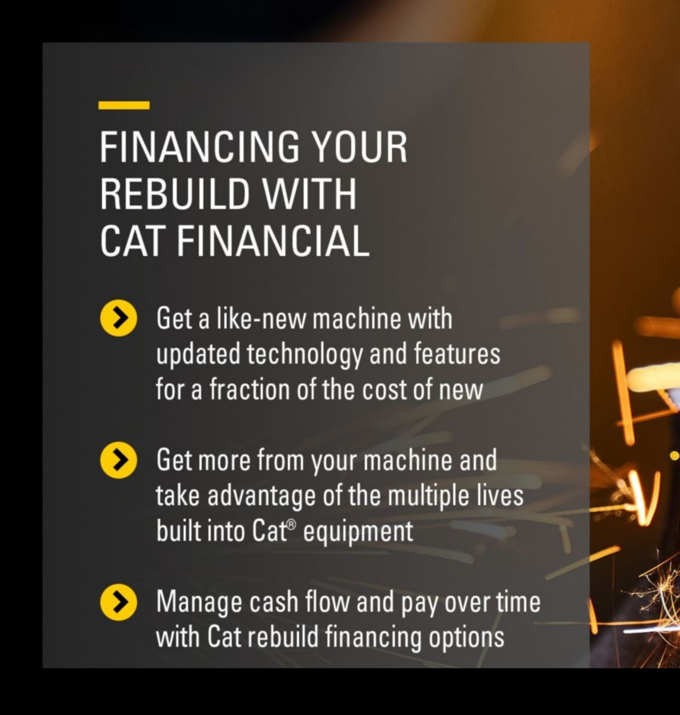 Cost Benefits of Cat Rebuild Brochure