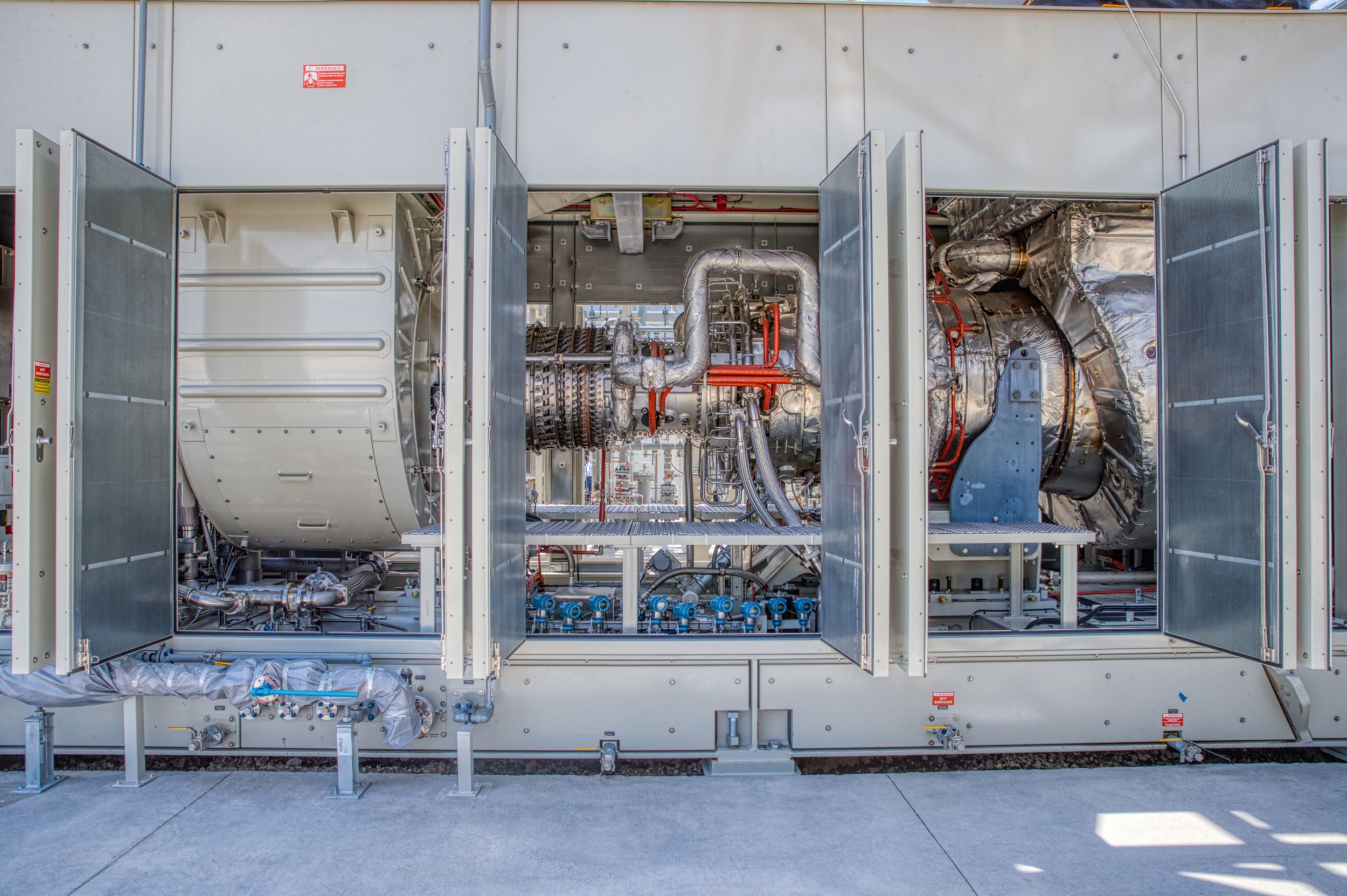 Снимок одной из наших многочисленных газовых турбин Titan 250.