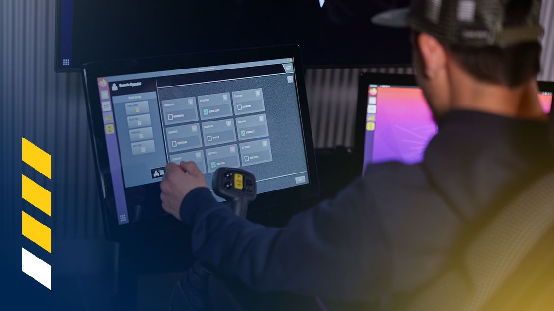 Cat Command for Dozing in Construction