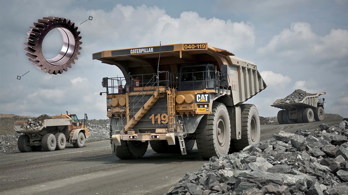 Cat® Drivetrain Gears Made to Perform Cat Caterpillar