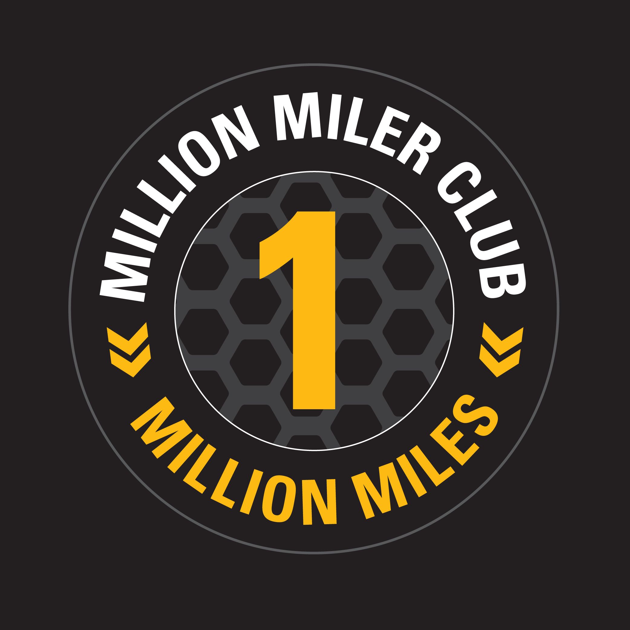 Million Miler Club - 1 Million Miles