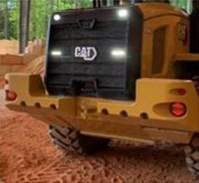 Rear Strobe Lights for Small Wheel Loaders