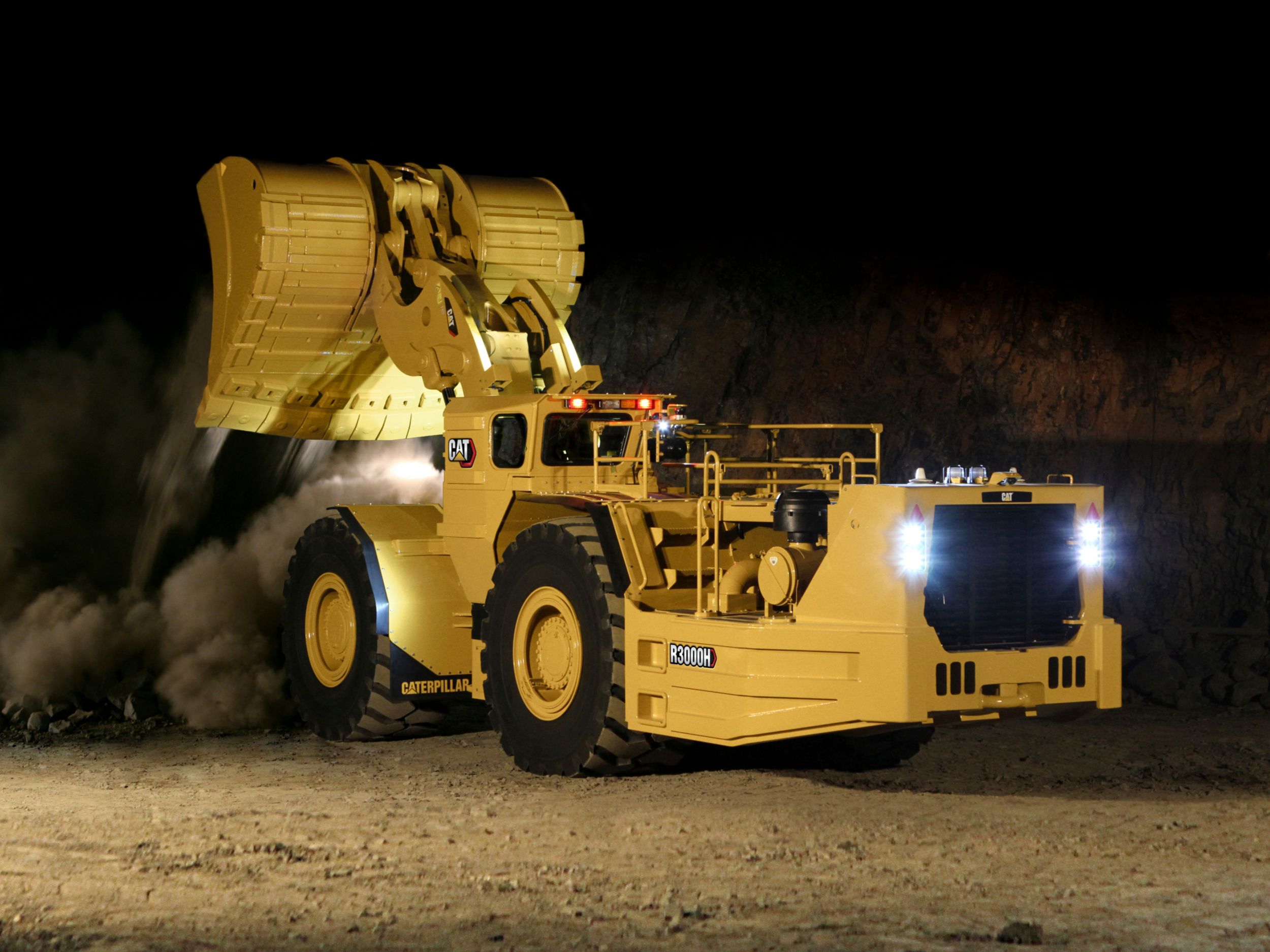 Chargeuse R3000H pour exploitations minières souterraines