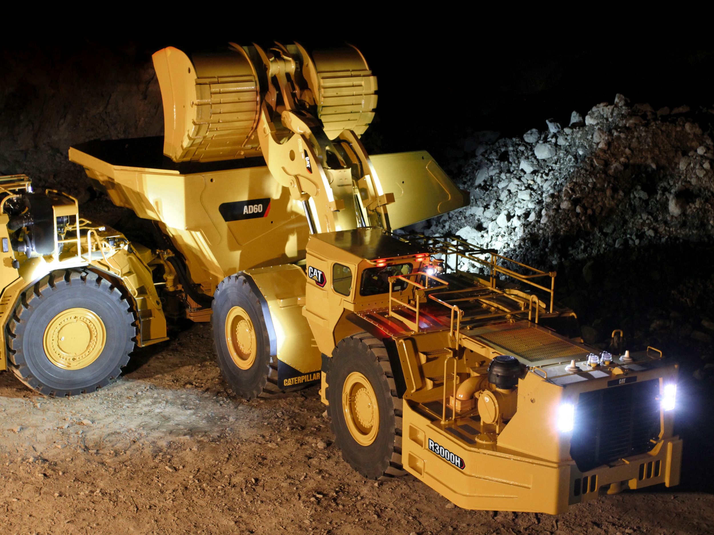 R3000H Underground Mining Loader | Fabick Cat