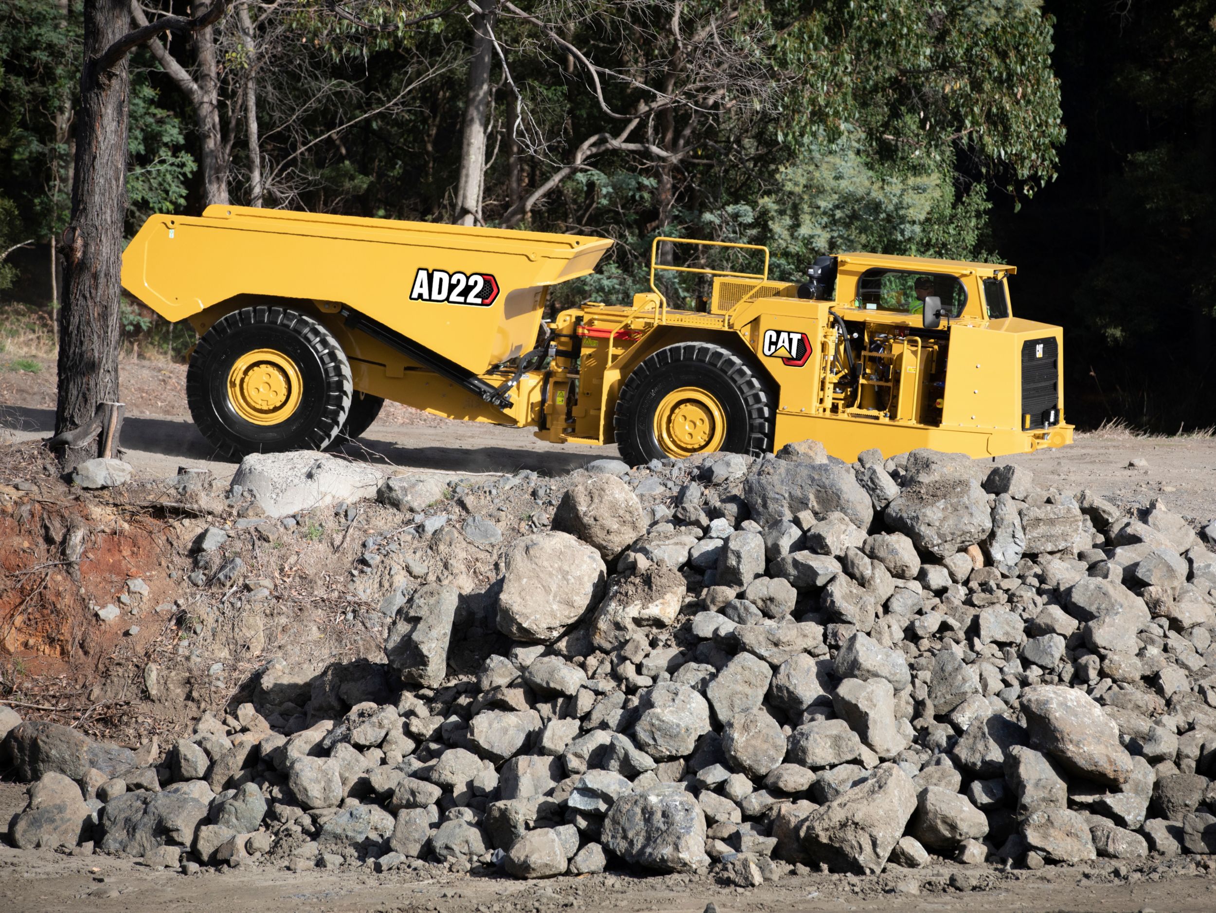 Tombereau pour mines souterraines AD60