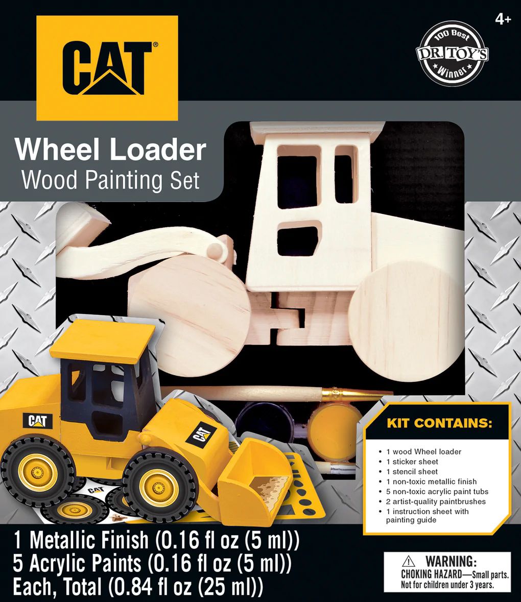 Wheel Loader Wood Painting Kit