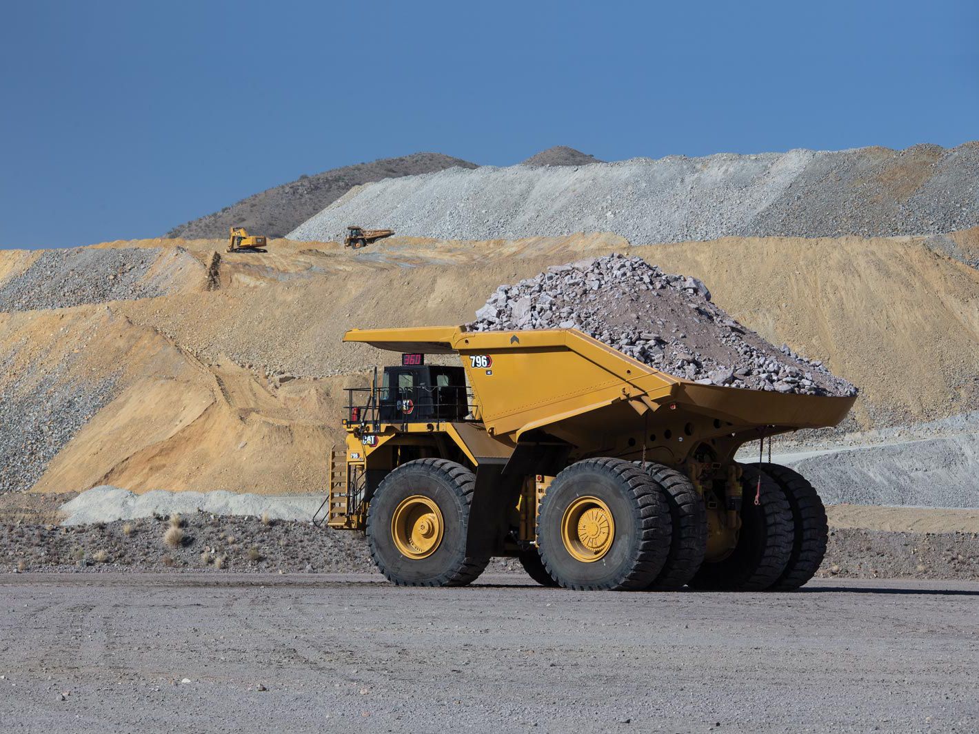 Steinbruchmuldenkipper 796 AC