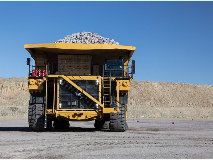 796 AC mining truck