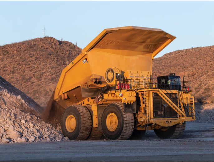 796 AC mining truck