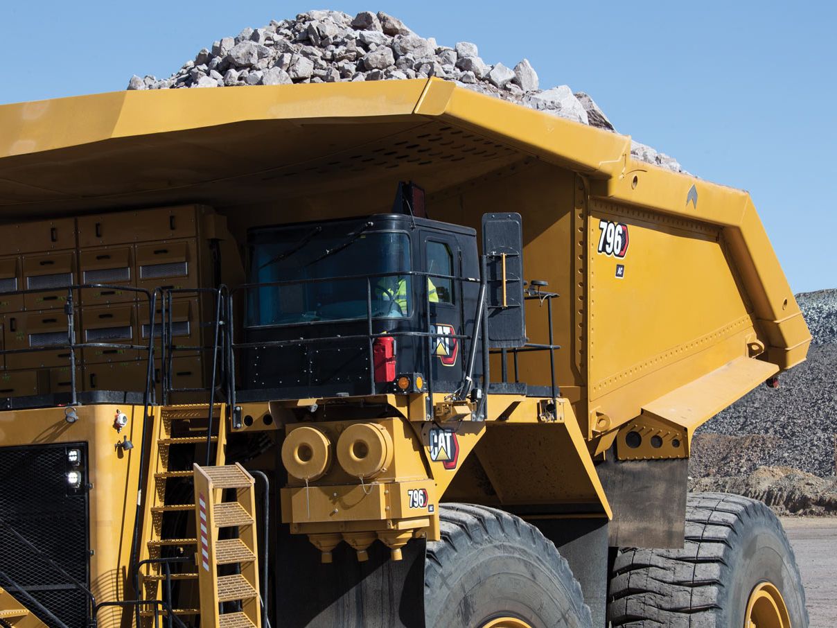 Steinbruchmuldenkipper 796 AC