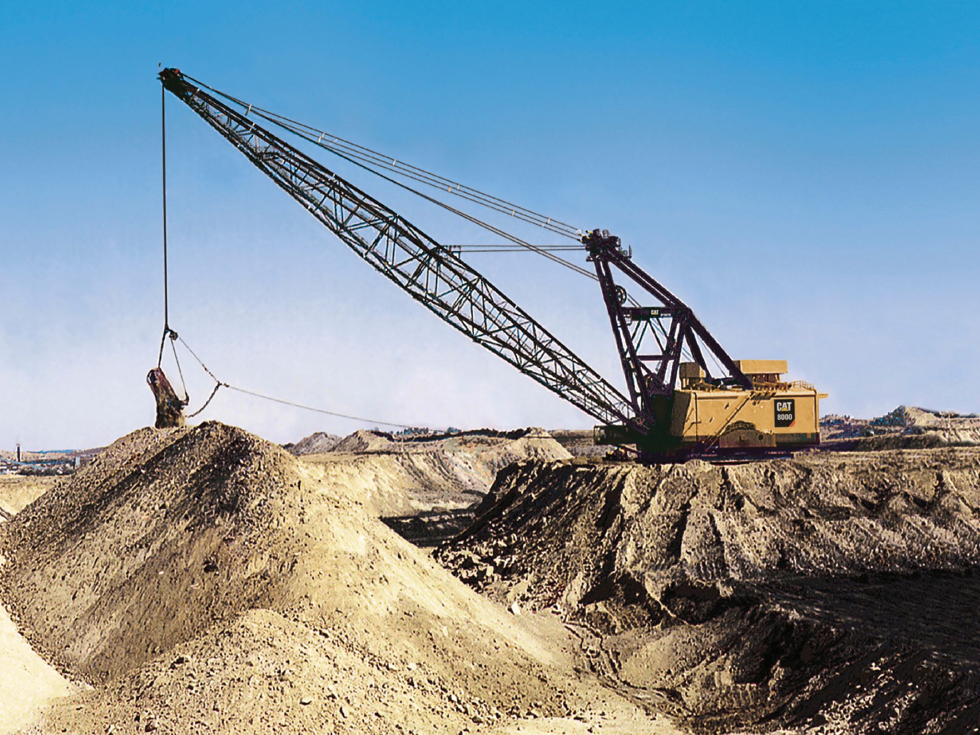 8000 Dragline Range>