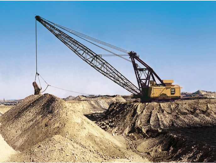8000 Dragline Range