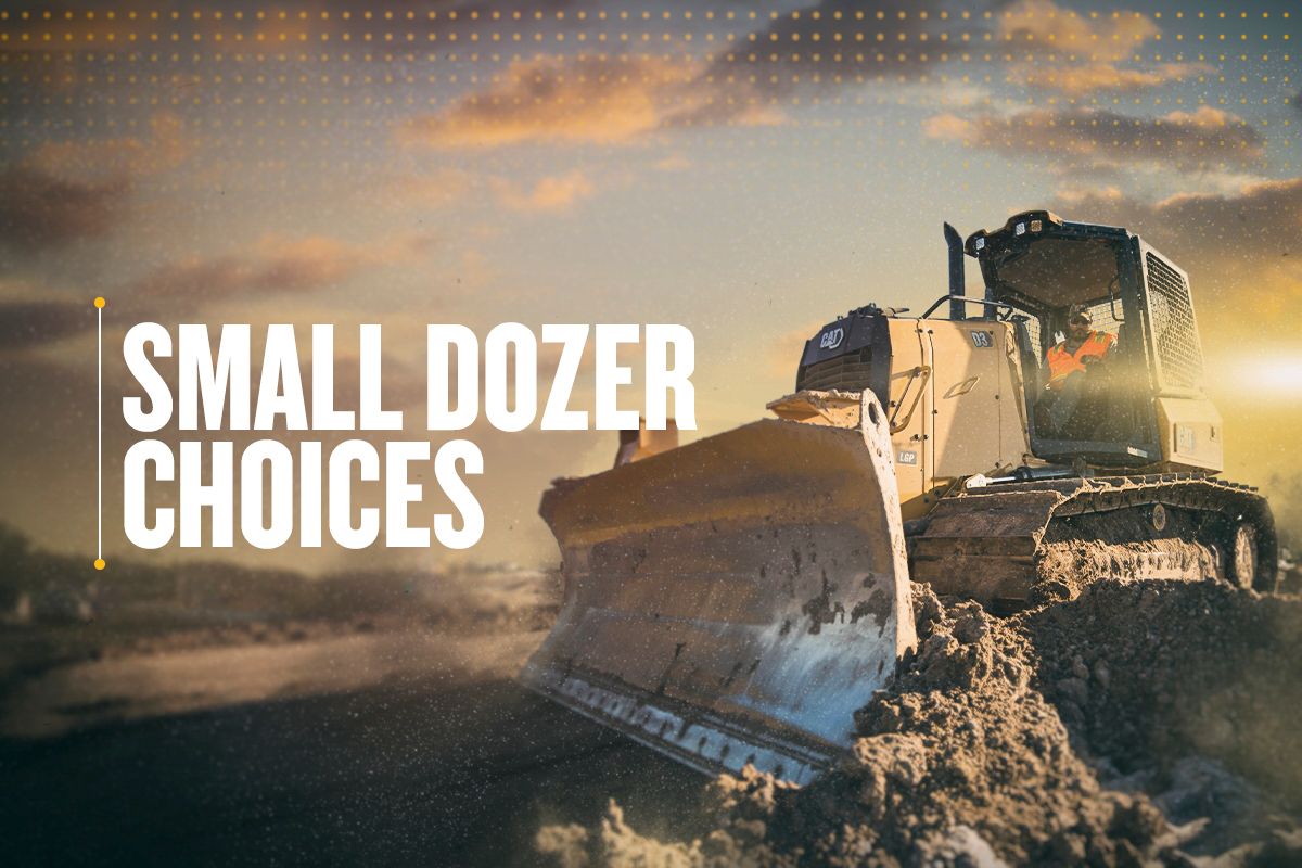 Cat® Small Dozer Choices | Cat | Caterpillar