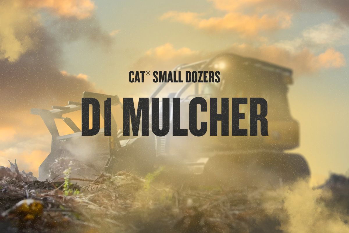 Cat® D1 Mulcher Introduction and Features Overview