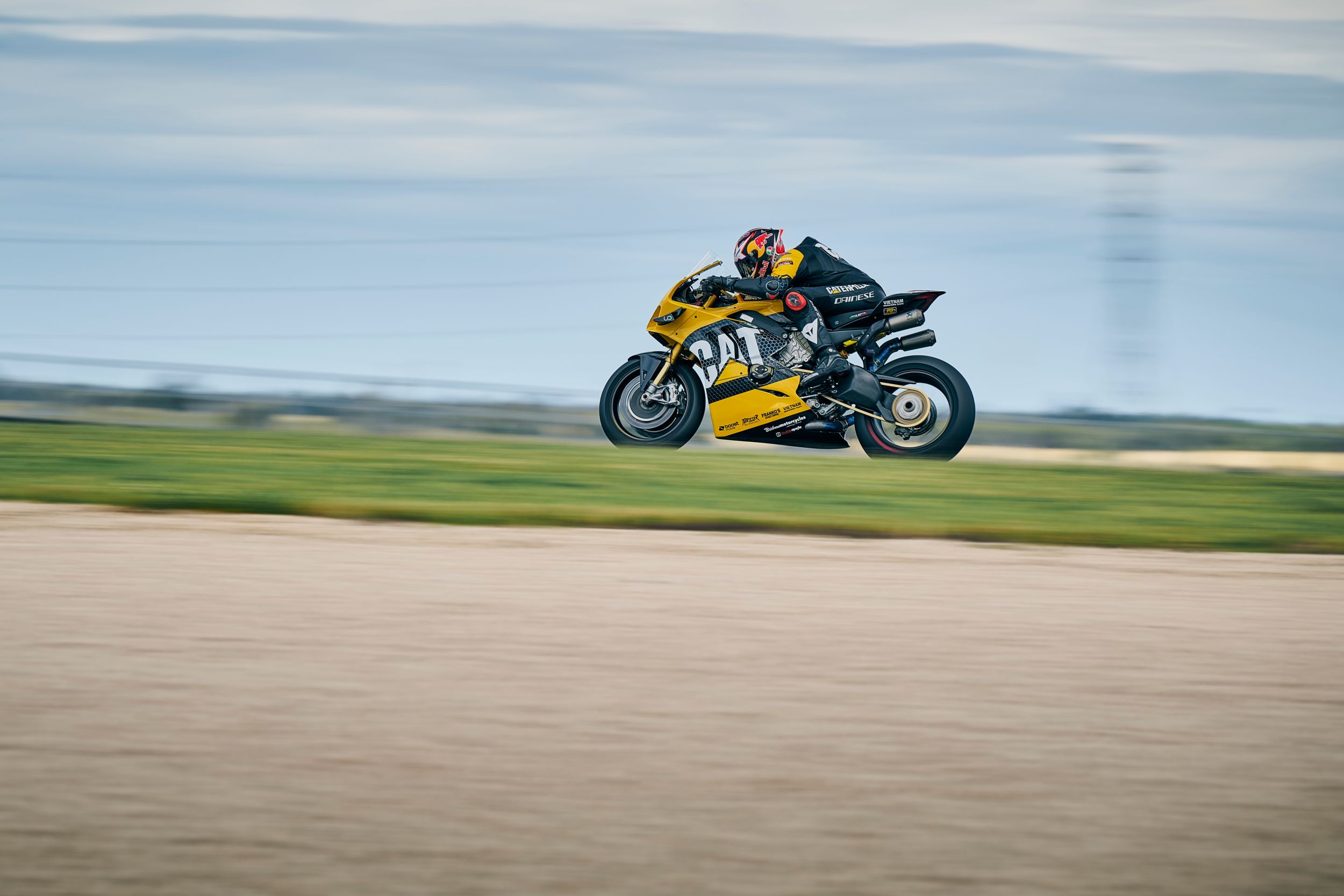 Jack Miller racing motorbike