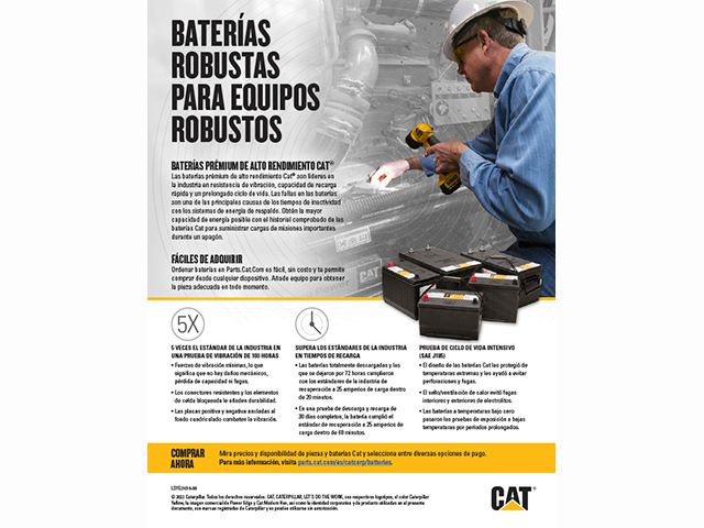 Baterías Premium de Alto Rendimiento (PHO) Cat