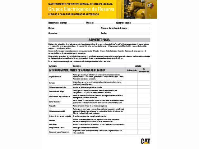 mantenimiento preventivo