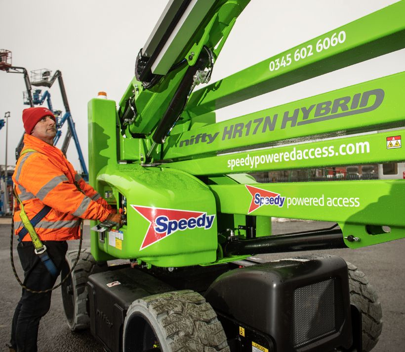 Speedy Hire equipment