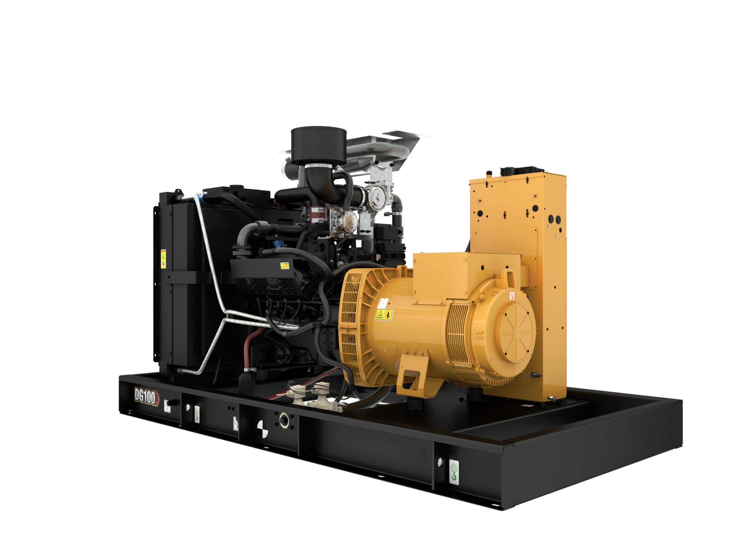 Vista trasera izquierda del DG100