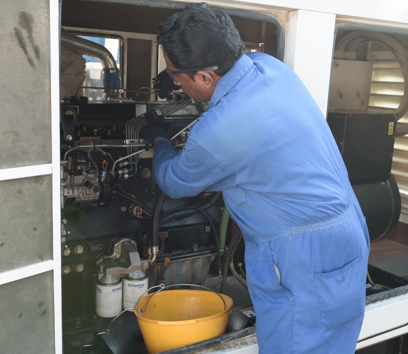Genset maintenance