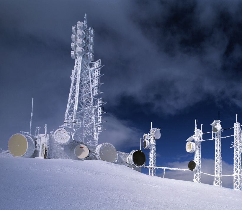 Remote telecoms tower
