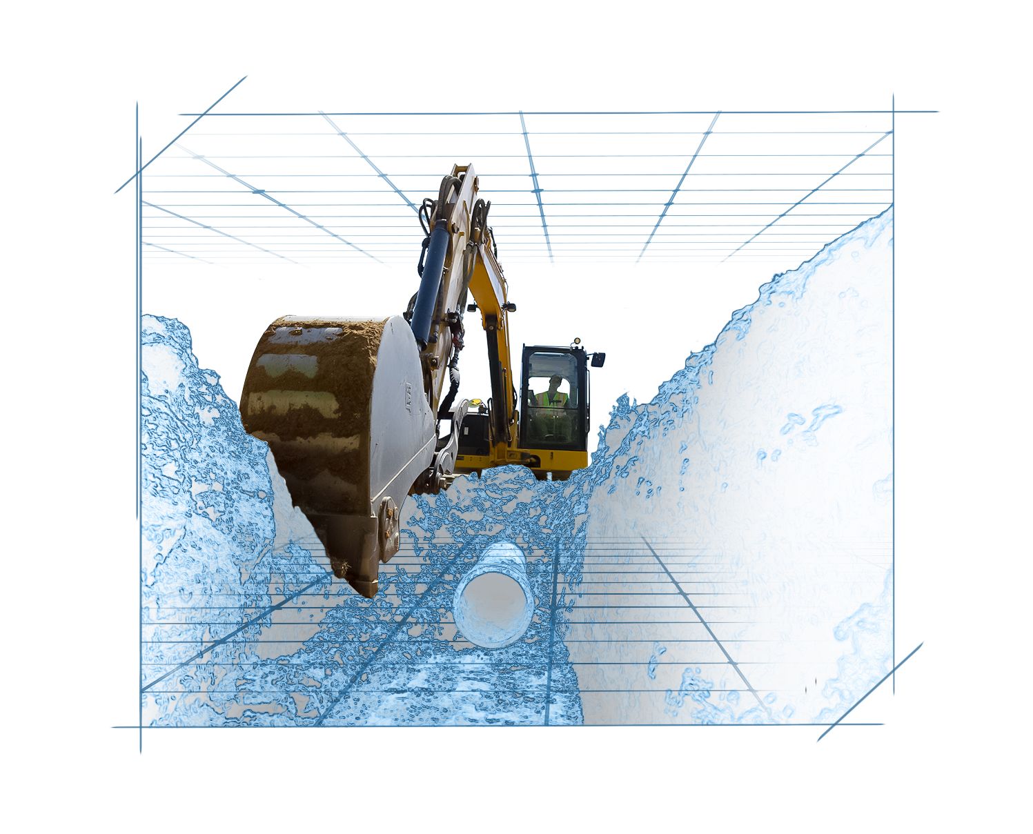 E-Fence is a new machine motion limiting feature for Ease of Use Technology for Cat Mini Excavators.