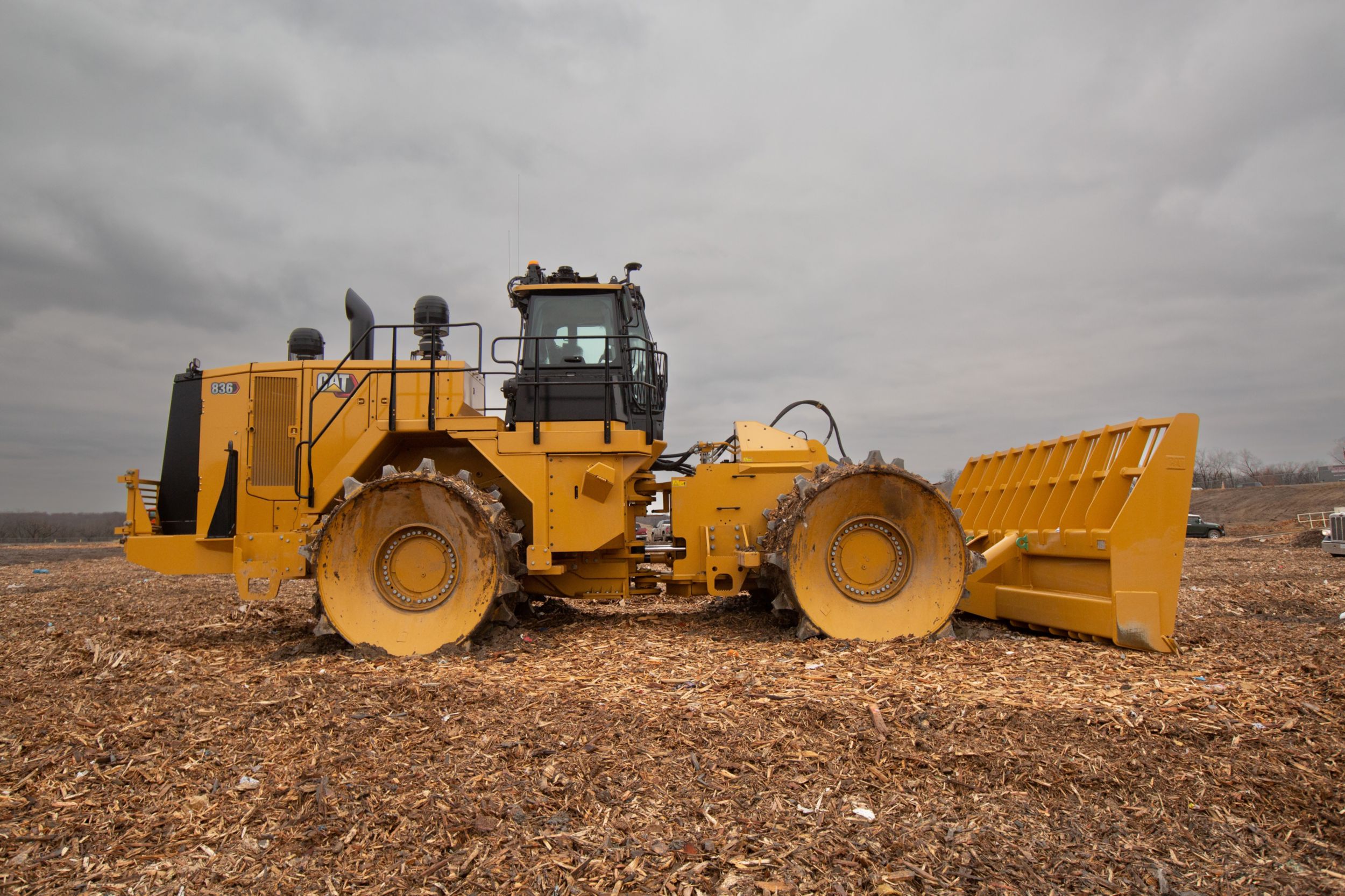 836 Landfill Compactor Cat Caterpillar