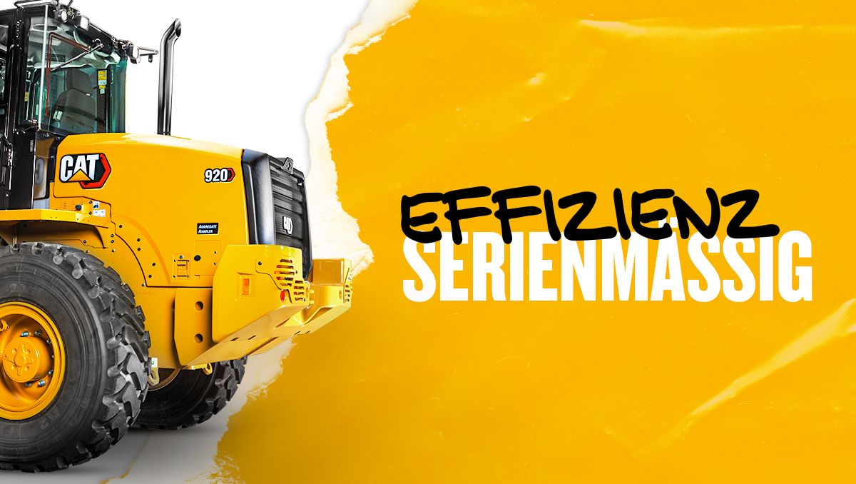 Effizienz ist bei Cat Radladern serienmäßig – diese branchenführenden Merkmale beweisen es.