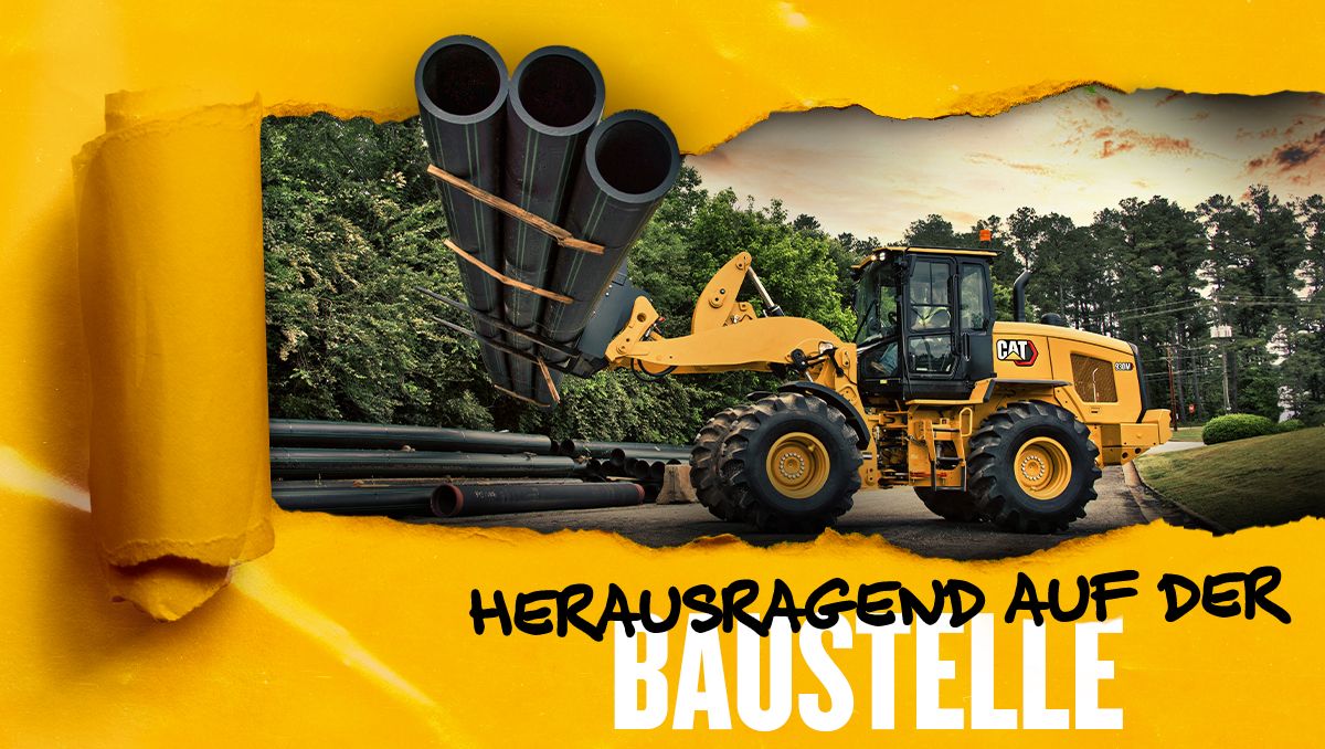 Mit zahlreichen Cat Radlader Optionen für die Baubranche sind Sie bei uns bestens versorgt.