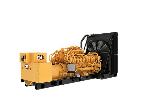 G3516 Gas Generator Set Rear Right View