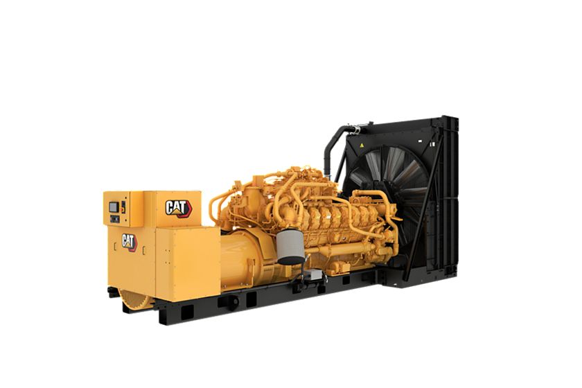G3516 Gas Generator Set Rear Right View