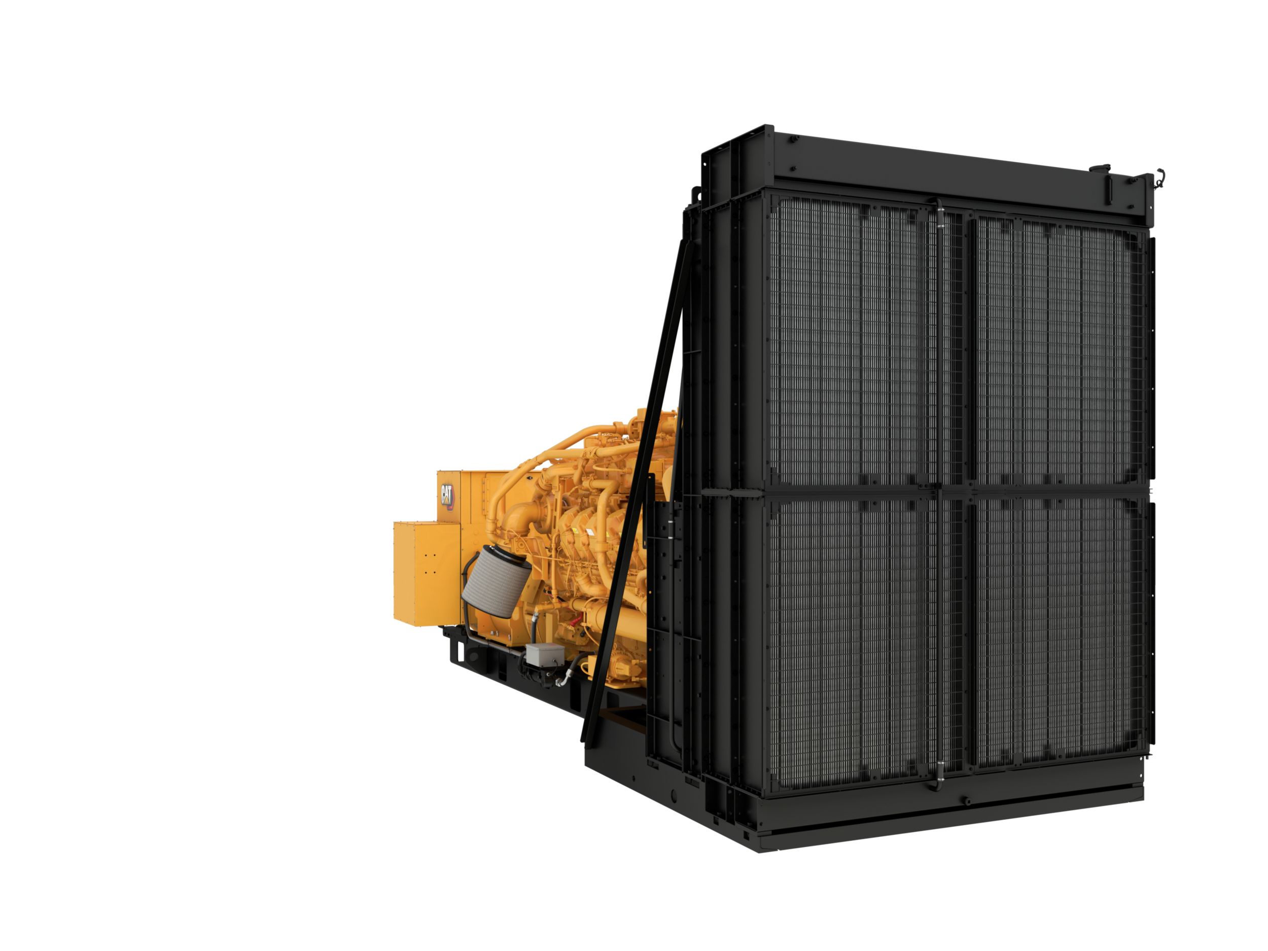 Groupe électrogène à gaz G3516, vue avant droite