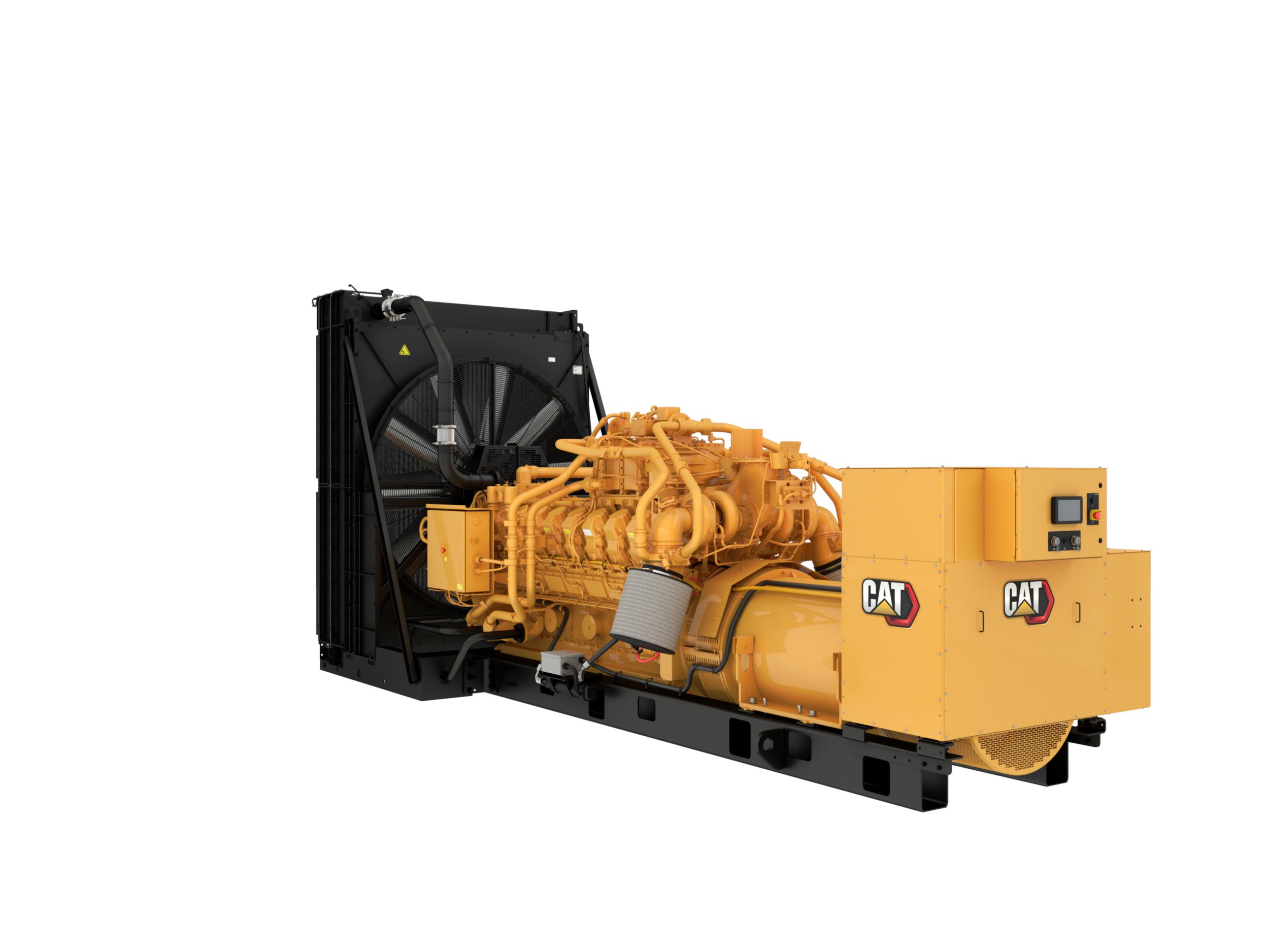 G3516 Gas Generator Set RearLeft View>